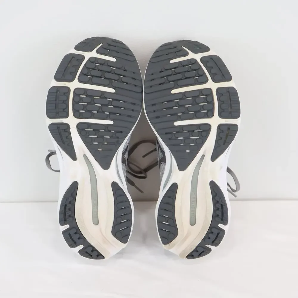 Mizuno Women's Wave Rider 25 Running Shoe Grey White Size 8